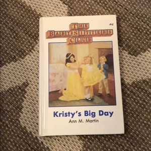 The Babysitters Club #6 Kristy’s Big Day Hardcover